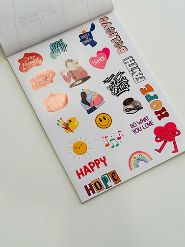 Journaling Combo: Handmade Leather Journal + Ultimate Sticker Book ✨