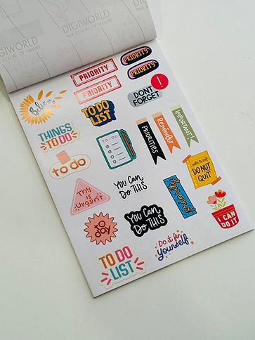 Journaling Combo: Handmade Leather Journal + Ultimate Sticker Book ✨