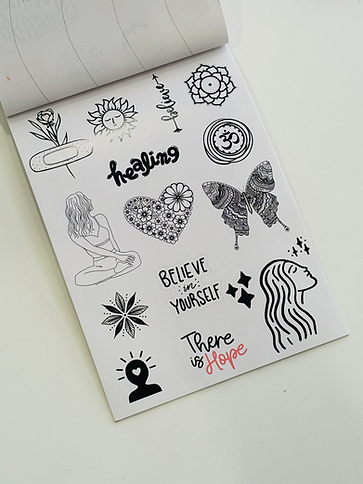 Journaling Combo: Handmade Leather Journal + Ultimate Sticker Book ✨